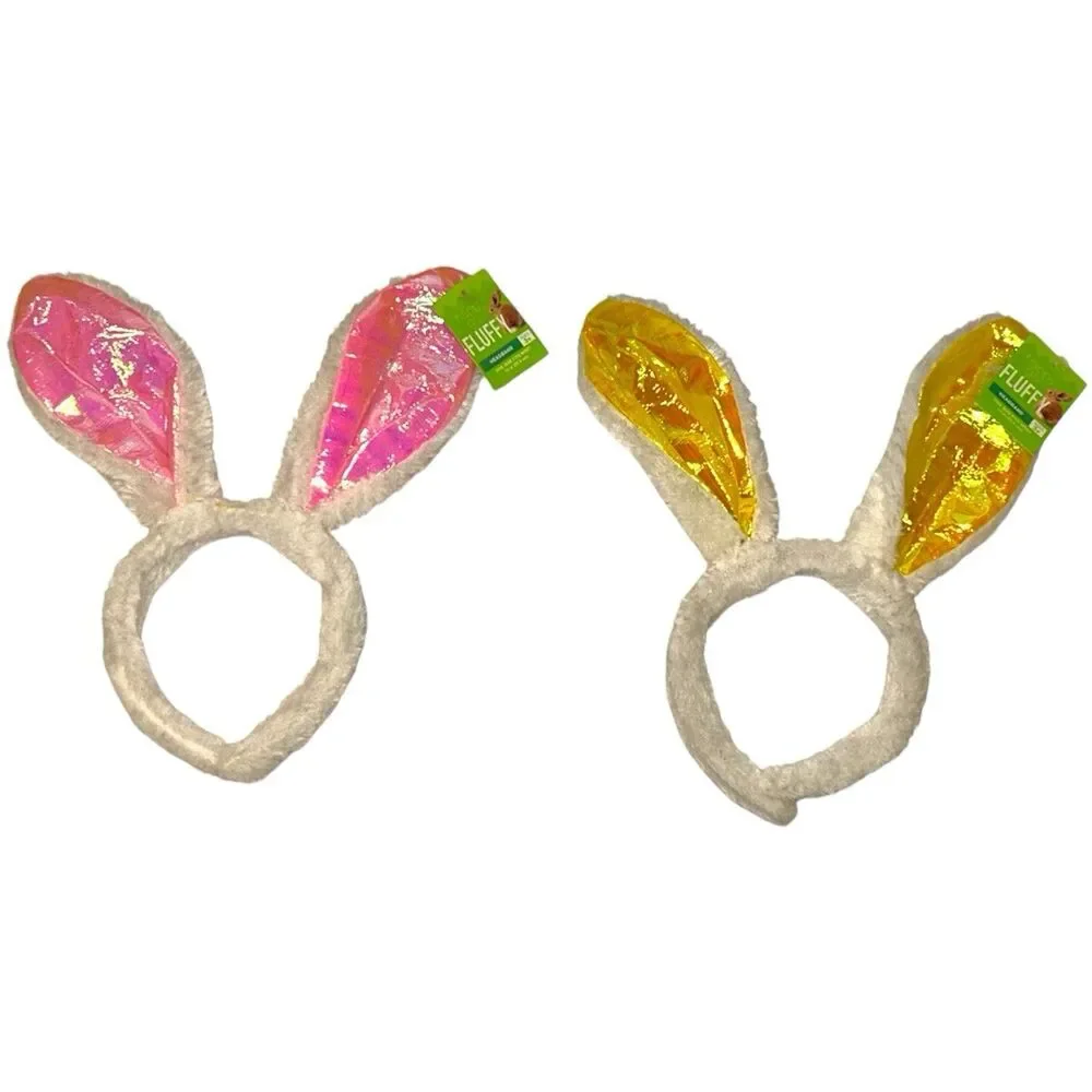 9x Easter Party Decor Bunny Ear Headbands for Kids
